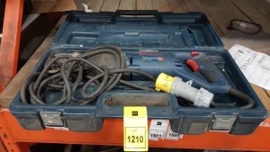 1 X BOSCH PROFFESIONAL RECIPROCATING SAW - 110 V ( GSA 1100 E ) WITH CARRY CASE