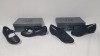 15 X BRAND NEW TAPPERS AND POINTERS BLACK TAP DANCE SHOES IN CANAVAS AND LEATHER SIZES 3-7-8-9