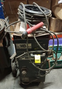 1 X SW STUBS WELDING ( SP 180 HD ) WELDER ( SIDE COVER MISSING ) - INCLUDES ALL ATTAHCMENTS AND HOSES