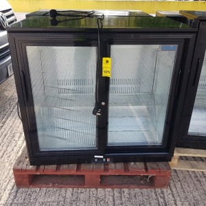 1 X USED POLAR 2 DOOR (SLIDING) G SERIES BACK BAR COOLER - BOTTLE CHILLER - GL1007 - 230W-230V - 50HZ