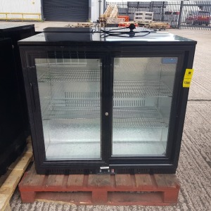 1 X USED POLAR 2 DOOR (SLIDING) G SERIES BACK BAR COOLER - BOTTLE CHILLER - GL1007 - 230W-230V - 50HZ