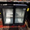 1 X USED POLAR 2 DOOR (SLIDING) G SERIES BACK BAR COOLER - BOTTLE CHILLER - GL1007 - 230W-230V - 50HZ