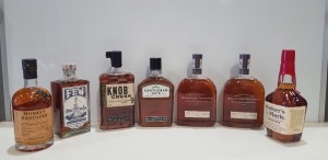 7 X BRAND NEW MIXED ALCOHOL LOT CONTAINING 1 JACK DANIELS GENTLEMAN JACK DOUBLE MELLOWED TENNESSE WHUSKEY 40% VOLUME 70 CL - FEW STRAIGHT RYE WHISKEY 700ML - 46.5 % - 1 MONKEY SHOULDER ORIGINAL BLENDED MALT SCOTCH WHISKEY 40% VOLUME - 70CL - 1 KNOB CREEK 