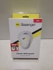 120 X BRAND NEW SLAZENGER JNR PADDED CLASSIC ABDO GUARDS IN WHITE- MOULDED SHELL WITH PADDED EDGE - IN 3 BOXES