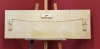 LEICESTERSHIRE WOODEN ART PANEL ABSTRACT ART VERTICAL LINES IN GROUPS 40CM X 120CM - 2