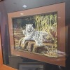 STEPHEN GAYFORD COLOUR PRINT REPRODUCTION TIGRESS WITH TWO CUBS SIGNED IN THE PRINT 28CM X 38CM - 2