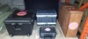 MISC LOT OF PHOTOGRAPHY STORAGE IE. 1 X PELIAIR 1637 (NOT PADDED OUT), PROEL FORC 3 SERIES ALUMINIUM CASE, CAMERA BOX, BAG OF GO PRO CAMERA ATTACHMENTS, 2 X BESPOKE MULTI TRAY WOODEN STORAGE BOX, 2 X MICROPHONE STANDS, 12 X USB CONNECTOR BOXES ETC - 2