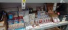 200 + PIECE BRAND NEW MIXED LIGHT BULB LOT CONTAINING LED CAPSULES / LED BULBS / LED CANDLE / FLOURESCENT BULBS - BRANDS TO INCLUDE EVEREADY / JCB / GE / ENERGIZER / ZYLVANIA / OSRAM / CROMPTON / PHILIPS - ALL IN VARIOUS SIZES AND COLOURS - ON A FUL - 3
