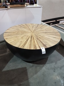 1 X CLANBAAY GABO SMALL COFFEE TABLE - ( HEIGHT 45 CM X 110 CM DIAM )