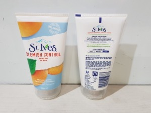 60 X BRAND NEW ST.IVES BLEMISH CONTROL APRICOT SCRUB 150ML