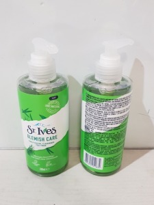 18 X BRAND NEW ST.IVES BLEMISH CARE DAILY FACIAL CLEANSER TEA TREE 200ML