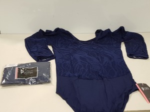 50 X BRAND NEW MIXED CURVED NECKLINE LACE OVER BACK & SLEEVES COTTON LYCRA 30 IN BLACK IN MIXED SIZE'S 1 , 2 3A , AND 4 , 20 IN NAVY BLUE IN MIXED SIZE'S 1 , 2 , 3A AND 6 IN ONE TRAY