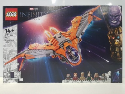 1 X BRAND NEW BOXED LEGO MARVEL THE INFINITY SAGA - THE GUARDIANS SHIP ( ITEM # 76193 )