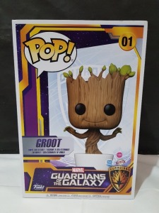 1 X BRAND NEW BOXED MARVEL GUARDIANS OF THE GALAXY - GROOT VINYL COLLECTIBLE - SPECIAL EDITION - 01