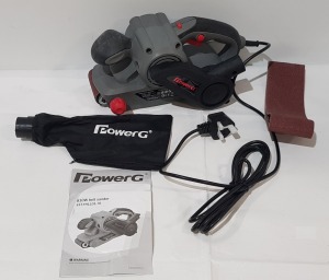 5 X BRAND NEW POWERG BRANDED 810W BELT SANDER (MODEL NUMBER S1T-YH1101-76)