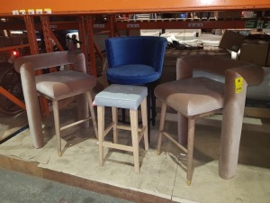 4 X BRAND NEW BAR STOOL'S IN VARIOUS STYLES AND COLOURS