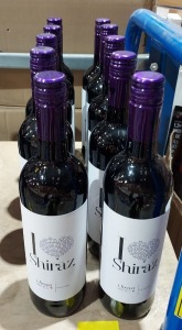 10 X BRAND NEW I HEART WINES , I LOVE SHIRAZ RED WINE , 75CL