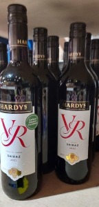 10 X BRAND NEW HARDYS VR SHIRAZ RED WINE , 75CL