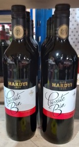 10 X BRAND NEW HARDYS PRIVATE BIN SHIRAZ , 75CL