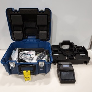 1 X FIBRE MASTER SUMITOMO ELECTRIC FUSION SPLICER - T-502S - WITH CARRY CASE ( CHECK PICTURES FOR ATTACHMENTS )