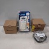 2 X BRAND NEW SDM230-MODBUS - V2 ELECTRICITY METER - INGLE PHASE - 230 V - 100A ( S/N BPD0CHL0EX) AND 1 X BRAND NEW BROTHER H101C LABELLING MACHINE