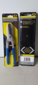 17 X BRAND NEW C.K TIN SNIPS - 200 MM ( CODE : T4536 08) - IN 1 BOX