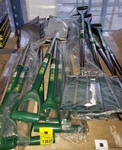 8 X BRAND NEW C.K STAINLESS STEEL SPADES (G5142) & 8 X BRAND NEW C.K STAINLESS STEEL DIGGING FORKS (G5143)