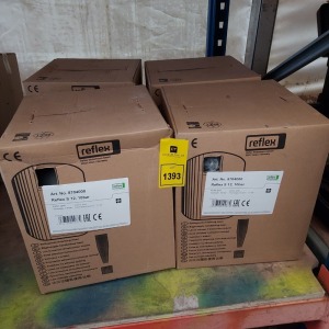 4 X BRAND NEW REFLEX EXPANSION VESSEL TANK - IN GREY - 12 LITRE CAPACITY - 10 BAR - IN 4 BOXES