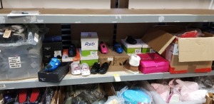 LARGE AMOUNT OF MIXED KIDS FOOTWEAR LOT CONTAINING COLA BOYS FOOTBALL TRAINER'S IN BLUE SIZE UK11 ,COTSWOLD WATERPROOF ANKLE BOOTS IN GREEN AND BLACK SIZE 8 , DE FONSECA KIDS CLASSIC LINED CLOG'S PINK/RED SIZE 8 , DUNLOP MEMORY FOAM FAUX FUR PLUSH SLIPPER