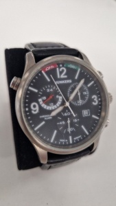 PRE-OWNED JUNKERS CHRONOGRAPH STRAP WATCH NO BOX OR PAPERS