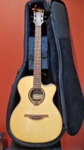 TRAMONTANE T318 ACE ACCOUSTIC GUITAR IN CARRY CASE