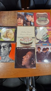 11 LP'S TO INCLUDE BANDS SUCH AS, THE ROLLING STONES, MUDDY WATERS, VAN MORRISON, THE KINKS