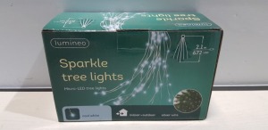 51 X BRAND NEW 300 AMBER CHRISTMAS 2.5M BRANCH LIGHTS CAN BE USED INDOOR / OUT DOOR