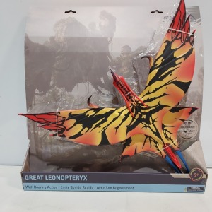 24 X BRAND NEW DISNEY STORE AVATAR WAY OF WATER GREAT LEONOPTERYX BANSHEE WITH SOUND TOY , IN 6 BOXES