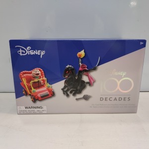 36 X BRAND NEW DISNEY 100 DECADES MR TOAD PULLBACK AND HEADLESS HORSEMAN WINDUP TOYS IN 6 BOXES.