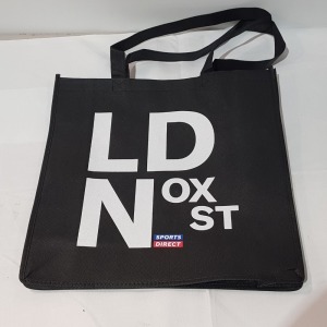 900 X BRAND NEW REUSABLE SPORTS DIRECT TOTE BAGS IN 9 BOXES