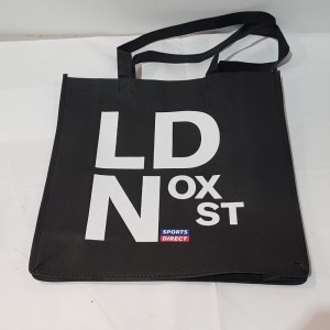 900 X BRAND NEW REUSABLE SPORTS DIRECT TOTE BAGS IN 9 BOXES