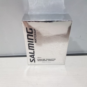 108 X BRAND NEW BOXED FACTORY SEALED SALMING MATCH UP SILVER EDT 100ML IN 2 BOXES