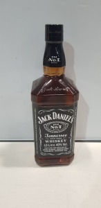 6 X BRAND NEW JACK DANIELS WHISKEY 40% VOL SIZE 1 LITRE