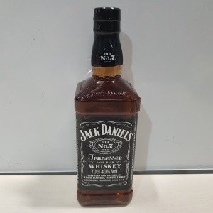 6 X BRAND NEW JACK DANIELS WHISKEY 40% VOL SIZE 70CL