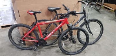 2X MIXED BIKE LOT TO INCLUDE 1X 50CM RIDGEBACK BIKE - 1X MTRAX BIKE 45CM