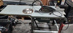 1 X METABO TKHS 315 M - 2,5 WNB SITE TABLE SAW -