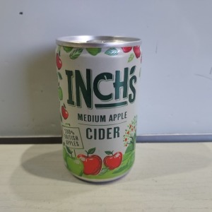 267 X BRAND NEW INCH'S MEDIUM APPLE CIDER 4.5%VOL SIZE 150ML , DATE 31/01/2025