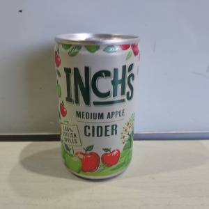 267 X BRAND NEW INCH'S MEDIUM APPLE CIDER 4.5%VOL SIZE 150ML , DATE 31/01/2025