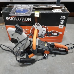 1 X EVOLUTION 300MM ELECTIRC DISC CUTTER WITH DUST SUPRESSION ( R300 DCT+)