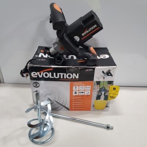 1 X EVOLUTION TWISTER 1100W VARIABLE SPEED MIXER SUPPLIED WITH MIXING PADDLE - 1100W - 230 V