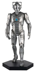 1 X BRAND NEW BBC DOCTOR WHO FIGURINE COLLECTION - 34CM MEGA CYBERMAN 2017 NIGHMARE - IN SILVER (COLLECTORS EDITION £1500 EBAY) - NOTE UNIQUE AS SLIGHT MANUFACTURING RUN AT BASE OF STATUE