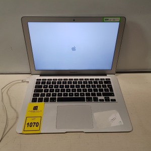 1 X APPLE MACBOOK AK - IN TELL CORE IS PROCESSOR - 250GB 55D - APPLE 0/S 13.3 SCREEN WITH CHARGER