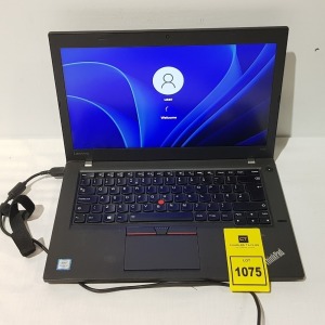 1 X LENOVO ULTRABOOK LAPTOP T460 - INTEL CORE I5 - 6200U - 256GB SSD HDD - 8GB RAM - WINDOWS 11 PRO WITH CHARGER