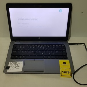 1 X HP ELITEBOOK LAPTOP 840 GI - INTEL CORE I5 - 4200U - 180 GB SSD HDD - WINDOWS 10 PRO - BATTERY UNTESTED - WITH CHARGER